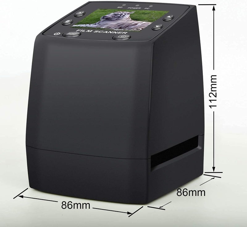 DIGITNOW! 135 Film Negative Scanner High Resolution Slide Viewer,Convert 35mm Film &Slide to Digital JPEG Save into SD Card, with Slide Mounts Feeder No Computer/Software Required - Image 3