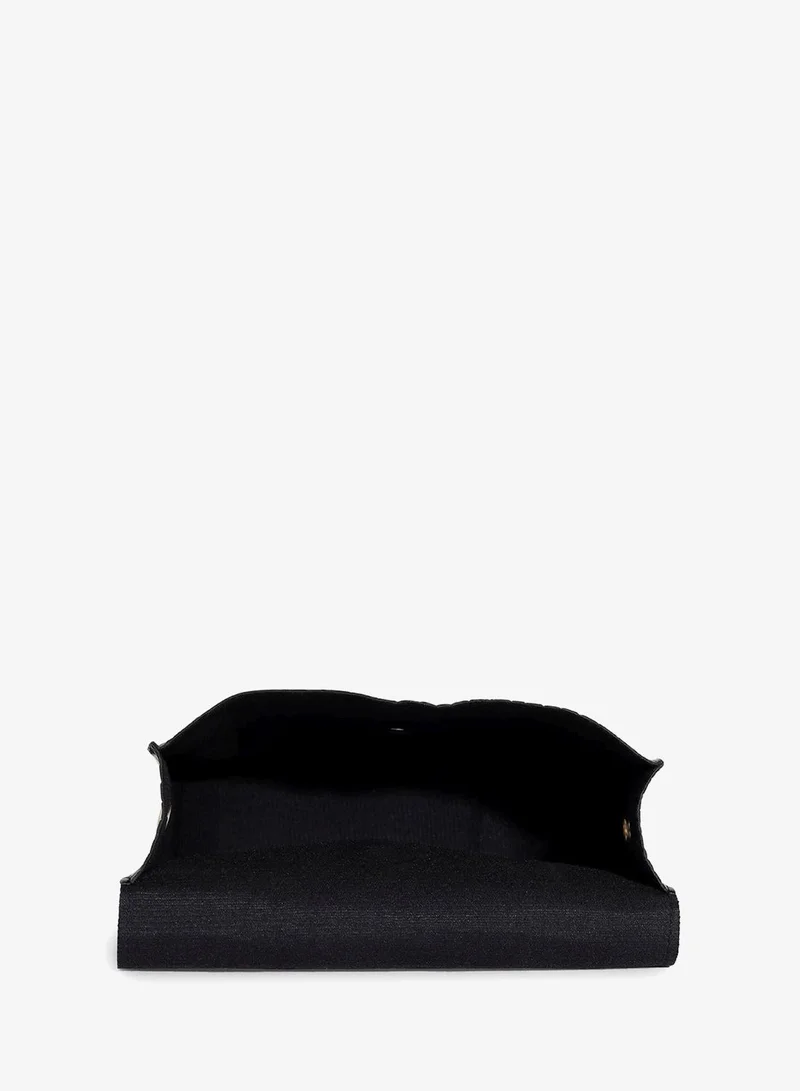 Haute Sauce  Croco Black Cross Body Bag for Women | Best Price UAE
