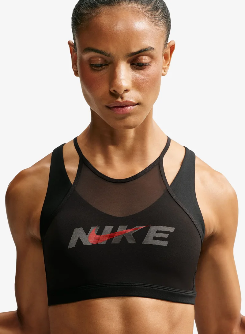 Nike BLACK/SMOKE GREY/(UNIVERSITY RED) W NK DF ONE BRA CPSL B for Women | Best Price UAE