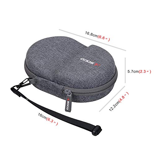 RLSOCO Hard Case for SHOKZ New OpenRun Pro 2/OpenRun/OpenMove/OpenSwim Pro Open-Ear Bone Conduction Sport Headphones - Image 3