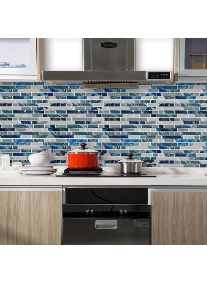 Ist Momoreo voacle Ist Momoreo Stick on Backsplash for Kitchen 10-Sheet Backsplash Tile for Kitchen Peel and Stick 12"x12" (Multicolor Blend, 10pcs) - Image 3
