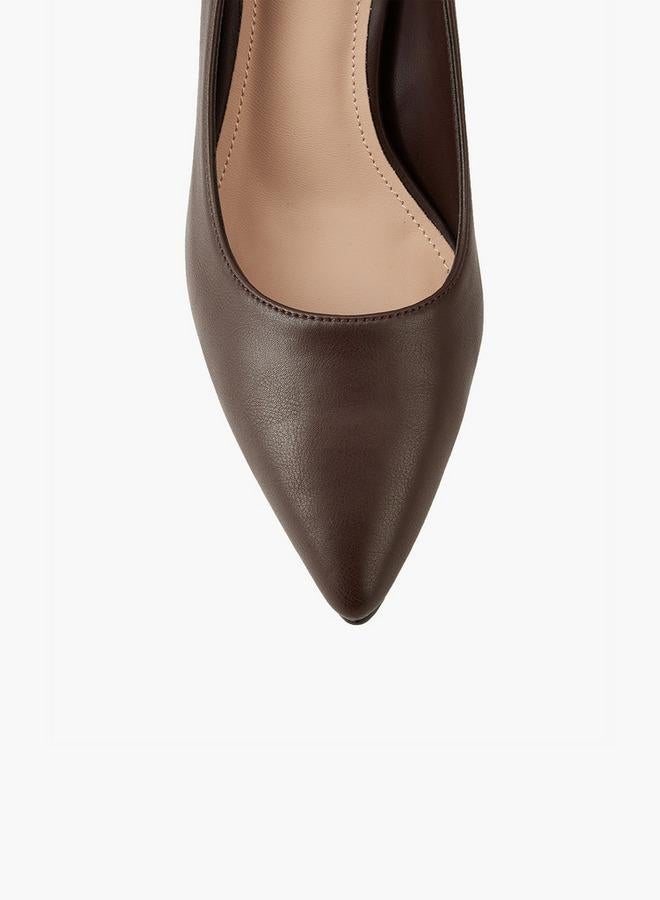 Flora Bella By Shoexpress Women's Stiletto Heel Slip-On Pumps - Image 5