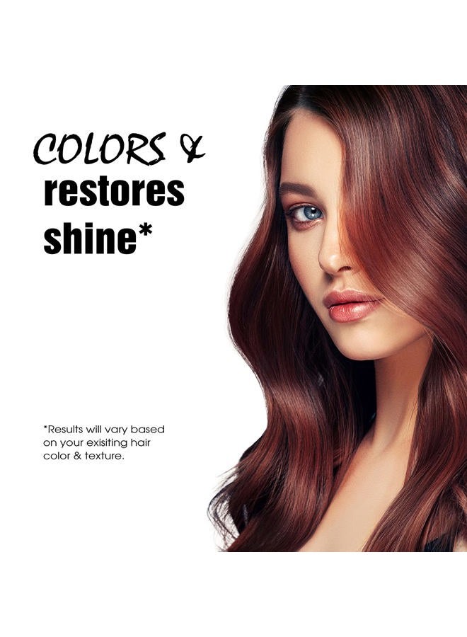 Light Mountain Henna Hair Color & Conditioner - Burgundy Hair Dye for Men/Women, Organic Henna Leaf Powder and Botanicals, Chemical-Free, Semi-Permanent Hair Color, 4 Oz. - Image 4