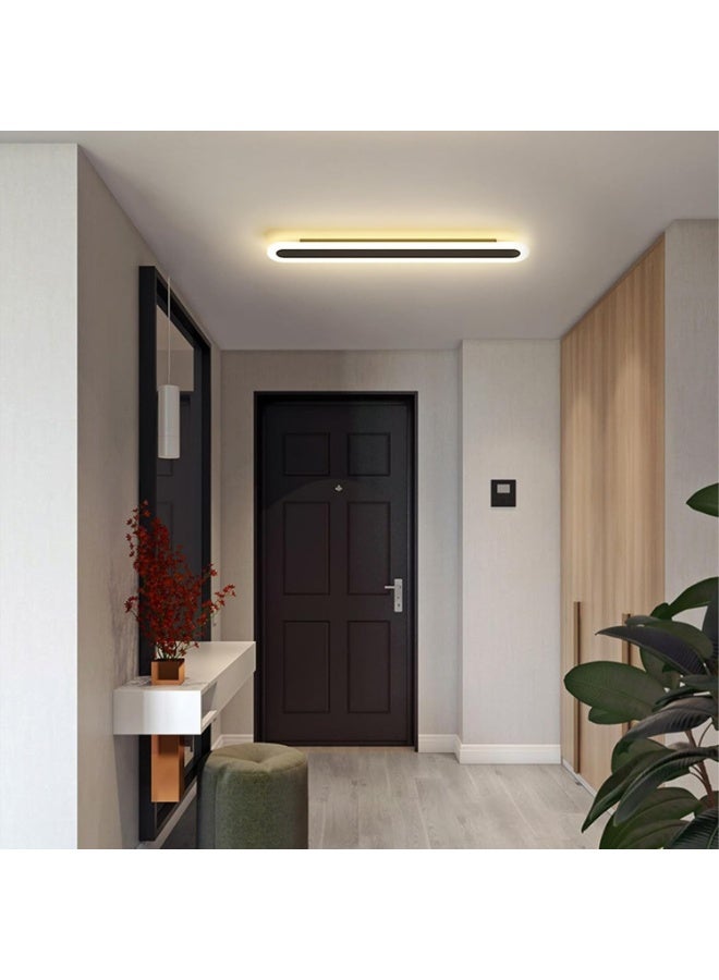 Soofam LED Wall Light,Modern Wall Lamp,32W Long Strip Wall Sconce Minimalist Linear Wall Light for Living Room,Bedroom,Hallway,Office Decoration（80cm） - Image 4