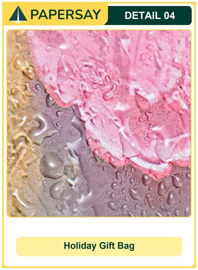  طائرة ورقية ٢٤ سم حقيبة هدايا بطراز الرسم الزيتي لليوم الوطني السعودي، صندوق هدايا للعيد، ظرف تغليف، حقيبة هدايا ورقية إبداعية، صندوق هدايا للمناسبات، كيس هدايا - Image 5