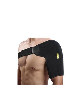 Shoulder Support, Neoprene Shoulder Brace Support for Rotator Cuff Injury AC Joint Dislocated Prevention and Recovery One Size Adjustable Fits Both Left or Right Shoulder
