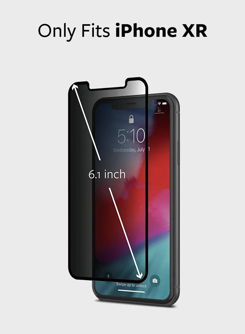 Moshi Moshi iPhone 11 / XR Ionglass Privacy  - Black