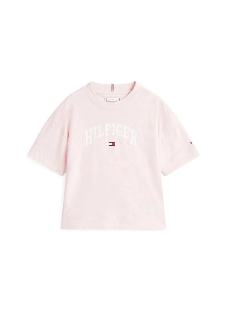 TOMMY HILFIGER Kids Melange Varsity Archive T-Shirt