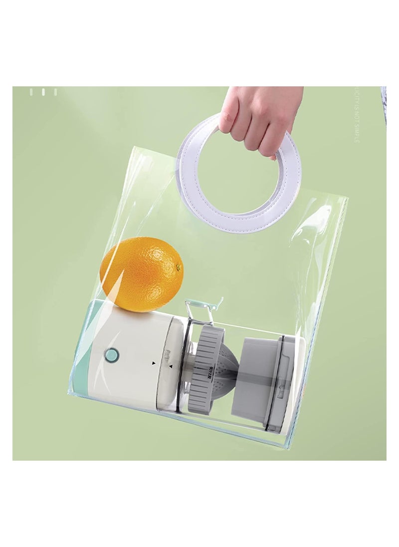 ELTERAZONE Electric Citrus Juicer, Hands-Free Portable USB Charging Powerful Electric Juicer Cordless Fruit Juicer, Multi functional 1-Button Easy Press Lemon Orange Squeezer Machine for Kitchen