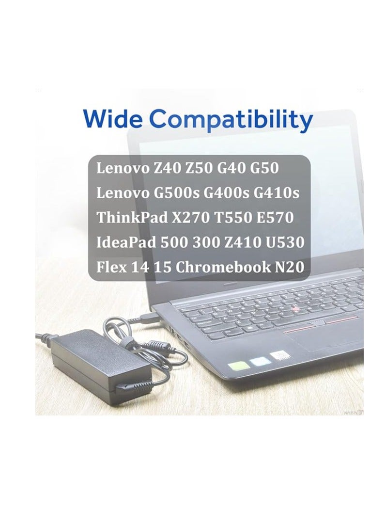 Terabyte 65W 20V 3.25A AC Adapter for Lenovo Z40 Z50 Z50-70 Z50-75 G40 G50 G50-70 G50-80 Thinkpad L440 L460 L470 T440 T450 T460 T470 T540 T560 X230 X240 X250 Power Cord - Image 4