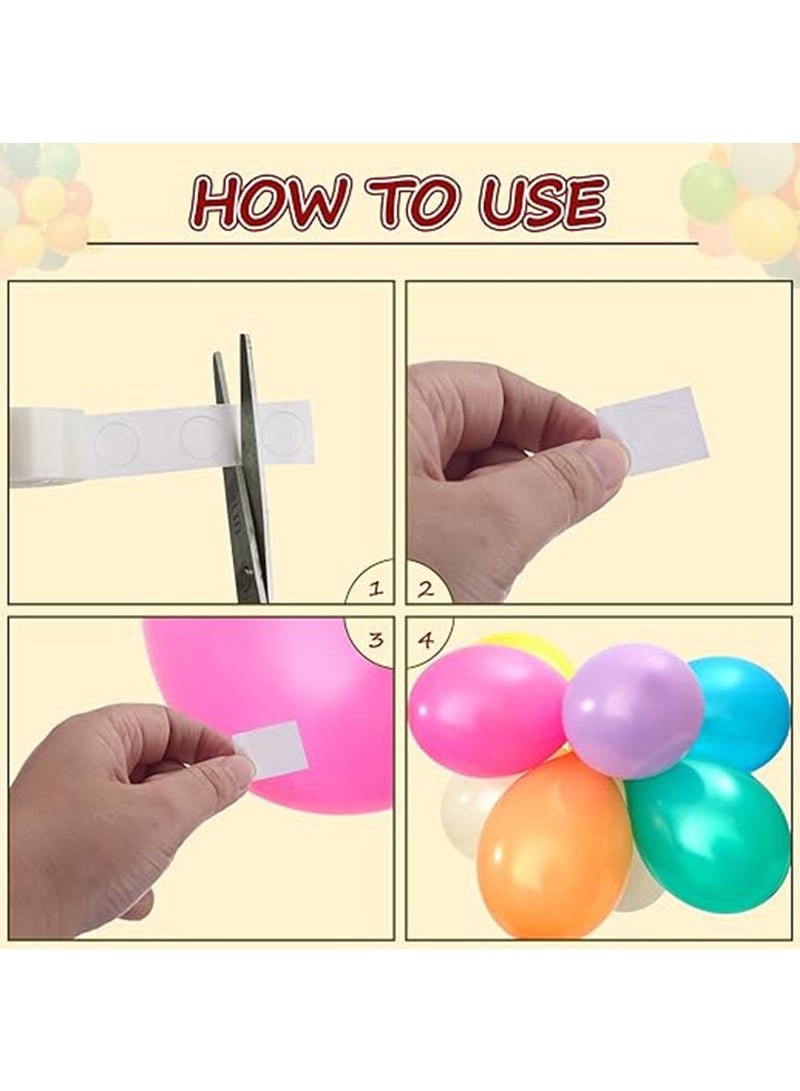 Generic 15 PCS Clear Double-Sided Glue Dots for Party and Wedding Decorations,Removable Balloon Sticky Spots,Extra Strong Glue Balloon Dots Double Sided for Birthday Party Wedding and DIY Scrapbooking Craft. ﻿  - Image 2