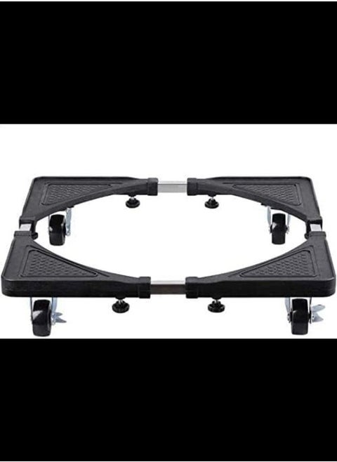 Adjustable Mobile Washing Machine Base, Automatic Heightening Universal Caster Stand, Washing Machine Base Plate for Washing Machine And Refrigerator