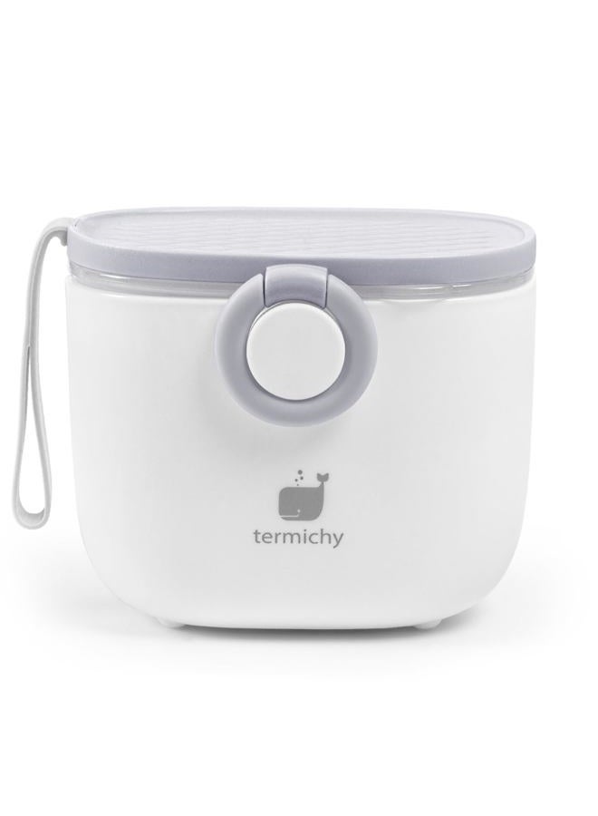 Termichy Baby Formula Dispenser, Portable Formula Dispenser Container with Scoop and Carry Handle for Travel Outdoor Activities for Baby Infant, 8.8OZ, 0.55LB, 250g (Grey,1 Pack) - Image 1