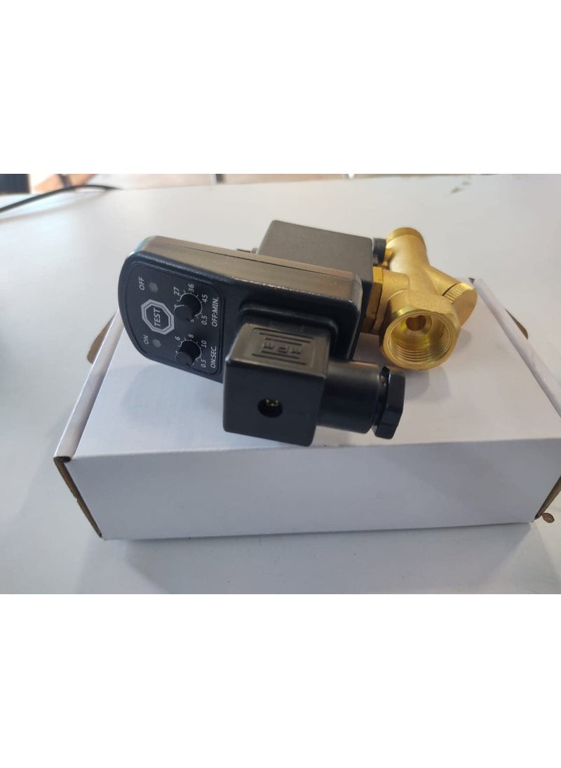 Generic TruGet Auto Drain Valve ADV15T with Timer and Strainer for Air Compressor  - Image 4