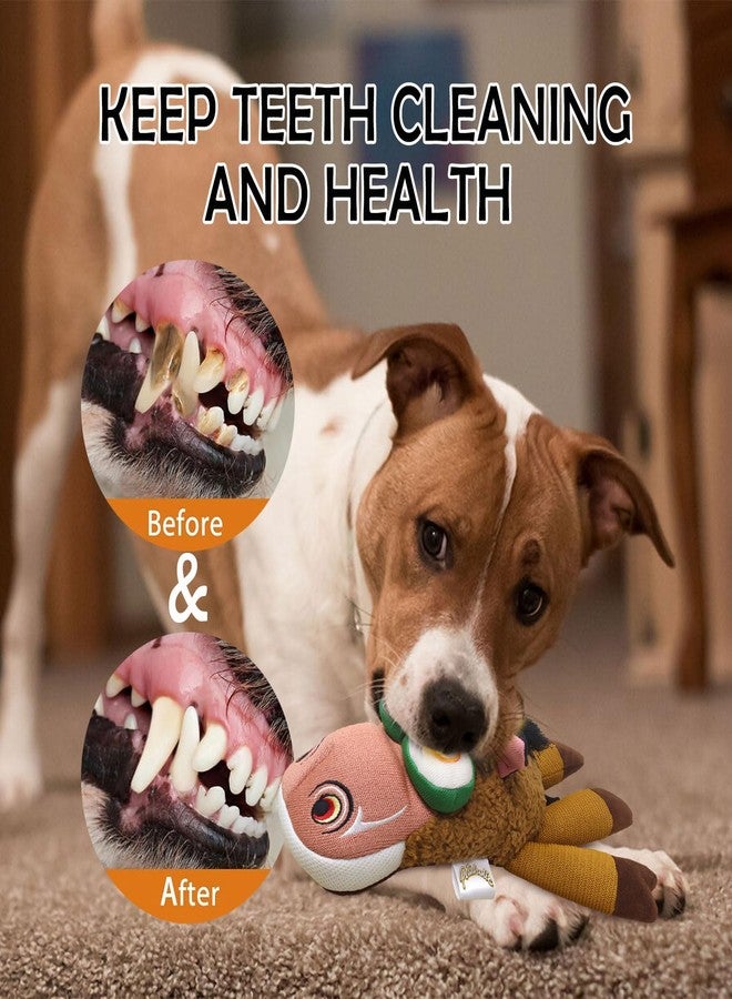 Plushmate x Petaholic Interactive Squeaky Nile Horse Dog Toy - Plush with Crinkle Paper & Soft Cotton Stuffing | Chew Toy for Teething, Cuddling, Playing & Training | for Puppies & Small Dogs - Image 5