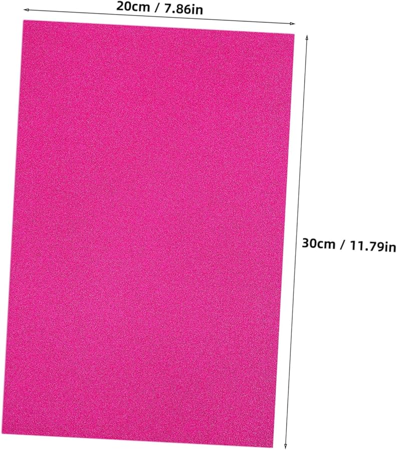 NOLITOY Glitter Cardstock Paper 60 Sheets Colored Craft Paper For Scrapbooking DIY Invitations - Image 3