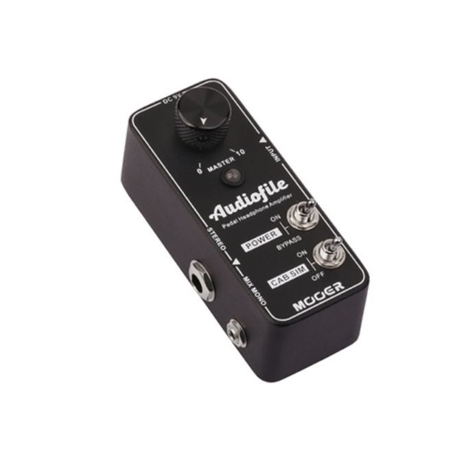 MOOER Audiofile Class A Headphone Amplifier Pedal with Cabinet Simulation True Bypass - Image 2