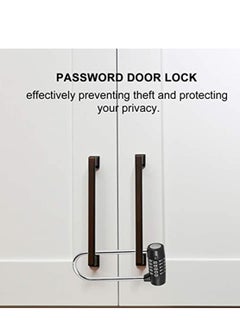 KASTWAVE Number Lock for Door, Cabinet Password Padlock  for Home Office Shop  - Image 4