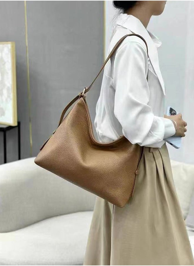 JCB CHIC Women Magnetic Closure Crossbody Bag  Shoulder Bag Tote Bag with Multi-Pocket Handbag Adjustable Strap Hobo Bag Messenger Bag for Work Travel (Z-1552-Khaki )  - Image 1