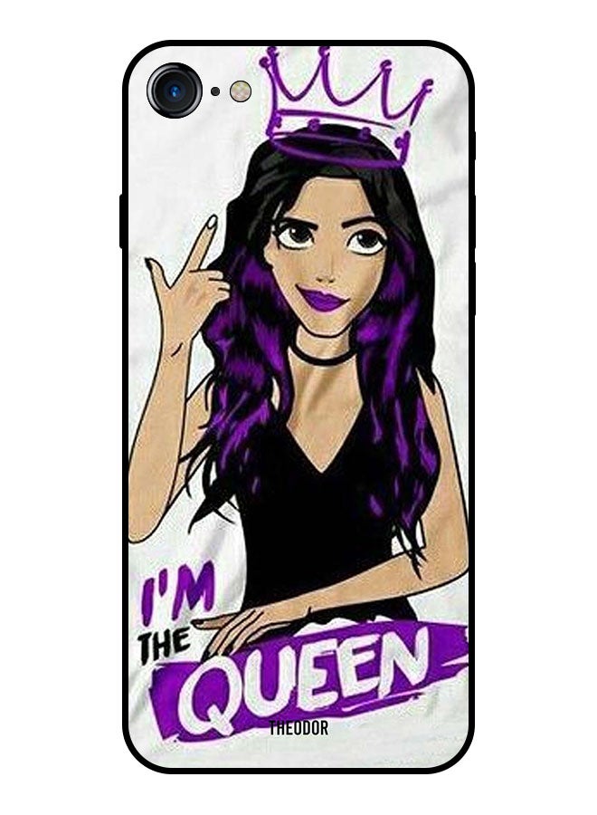 Theodor Protective Case Cover For Apple Iphone SE 2022 I Am Queen - Image 1