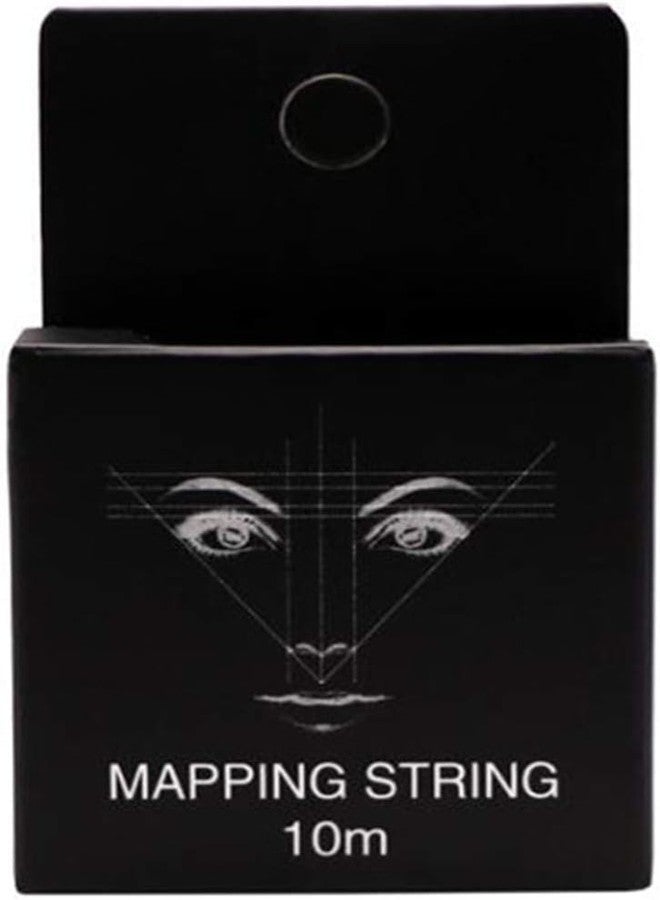 Pxiryanlow 10M Black Pre-Inked Mapping String for Eyebrows Mapping Thread for Eyebrow Permanent Makeup Beauty and Personal Care，One Size - Image 1