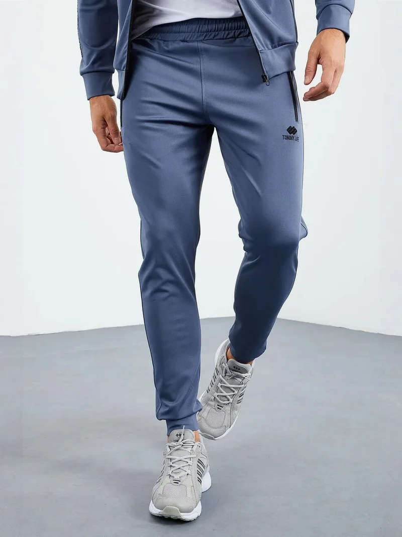 TOMMYLIFE TOMMY Men's Scuba Knit Sweatshirt And Pants Set