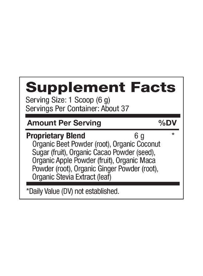 BareOrganics Energy & Stamina Blend Powder Organic Superfood Vegan Dietary Supplement 8 Ounces - Image 4