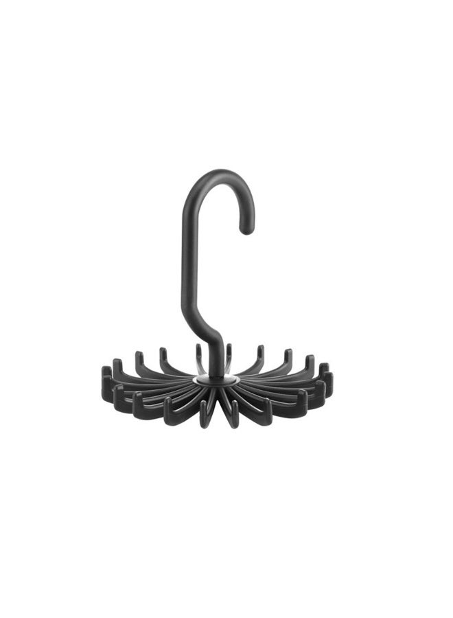 5Pcs 360 Degree Twirl Ties Rack Organizer Belt Hanger Hook Closet Organizer - Image 3