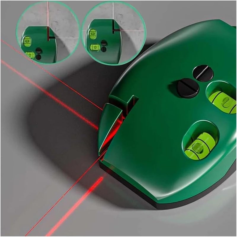 Green Vertical Laser Level 20M Long Distance 2 Lines Infrared Horizontal Line Right Angle Bubble Level - Image 4