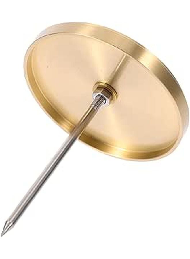Brass Receipt Spike Holder Straight Rod Organizer for Restaurant Kitchen Office - Image 1