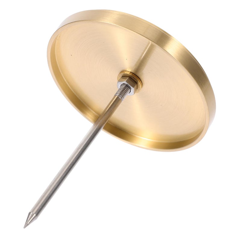 Brass Receipt Spike Holder Straight Rod Organizer for Restaurant Kitchen Office - Image 2