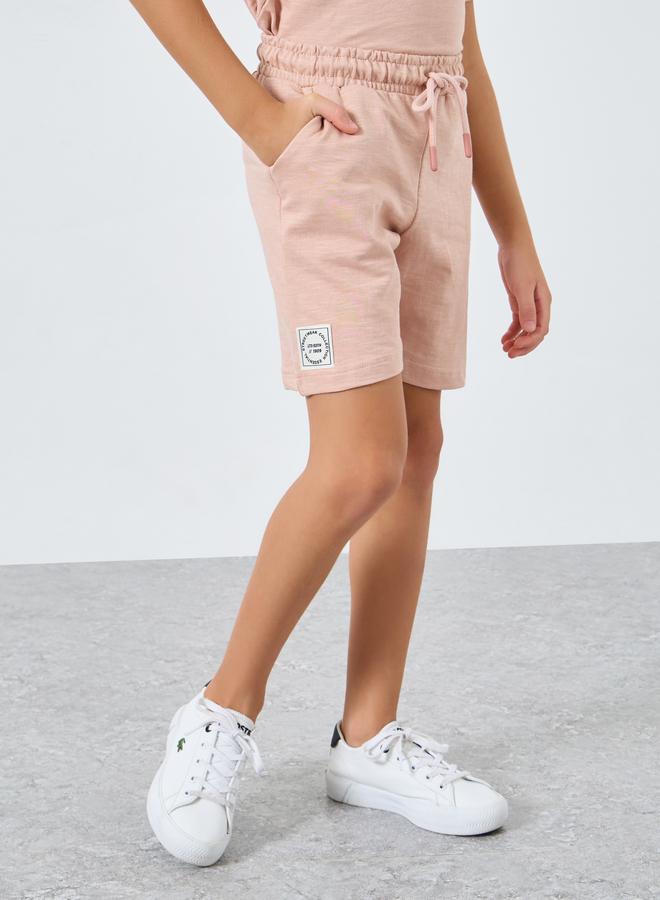 Styli Boys Beige Cotton T-Shirt And Shorts Set - Image 5
