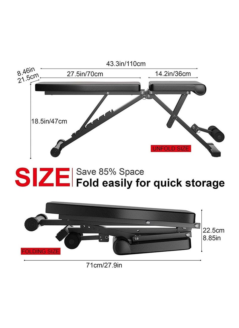 Generic - Professional Multi-Position Workout Weight Bench Press - Image 1