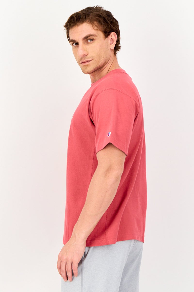 Champion Men Sportswear Fit Short Sleeve Outdoor T-Shirt, Red - Image 2