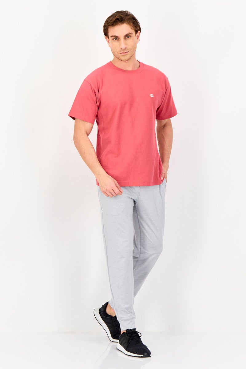 Champion Men Sportswear Fit Short Sleeve Outdoor T-Shirt, Red - Image 4