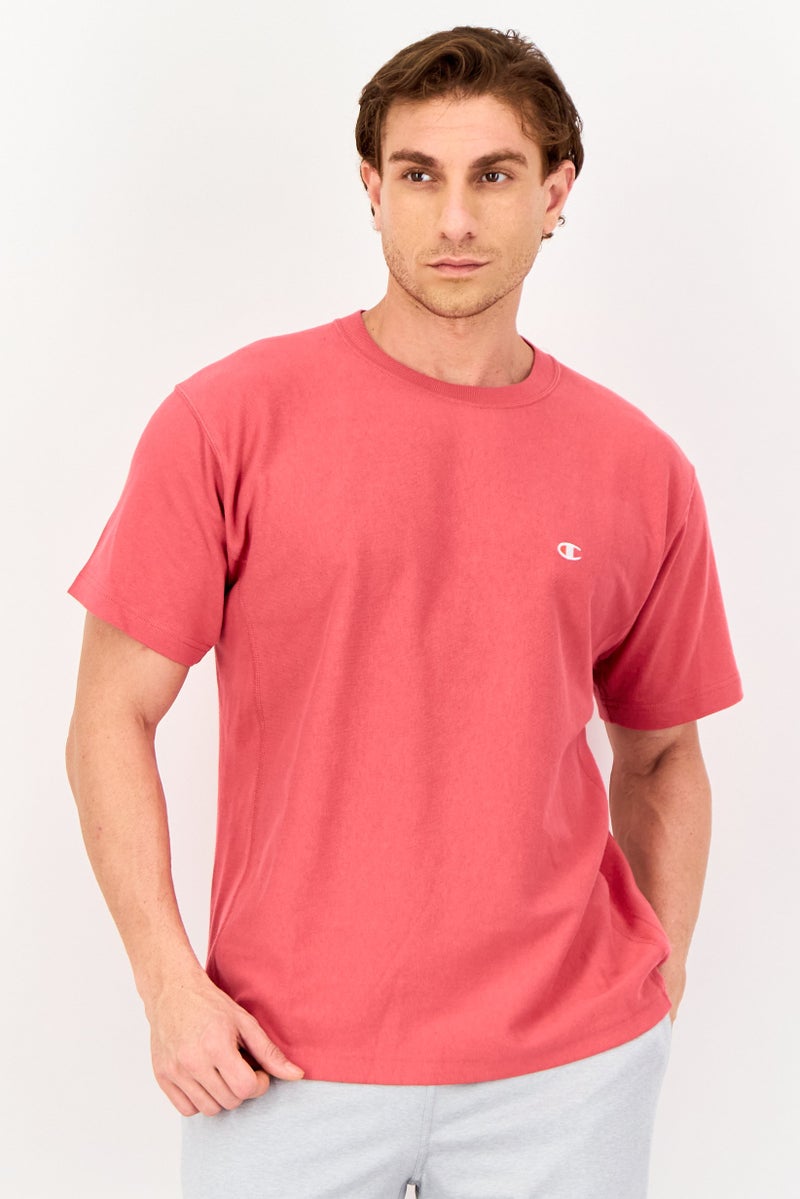 Champion Men Sportswear Fit Short Sleeve Outdoor T-Shirt, Red - Image 1