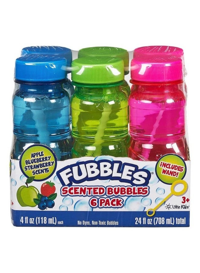 Little Kids Little Kids Fubbles Scented 4 oz Bubbles with Wand - 6 Pack