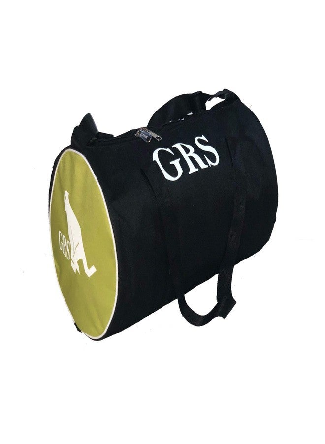 مجموعة GRS® Power_11 لتمديد العضلات، أنبوب مقاومة، حقيبة رياضية للرجال والنساء (أخضر وأسود)، وحبل قفز (أسود) - Image 5