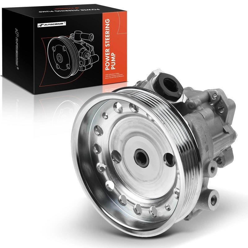 APremium Power Steering Pump with Pulley Compatible with Land Rover LR2 20082012  Volvo S80V70XC70 20082010 XC60 2010 30L 32L