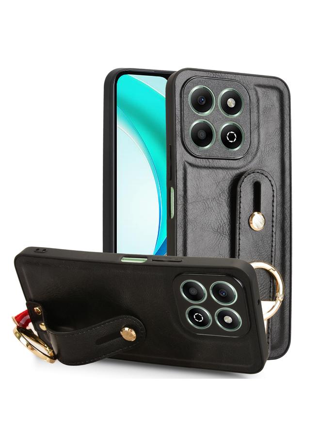 اس-توب جراب هاتف Honor X6b بسوار معصم من الجلد - Image 1