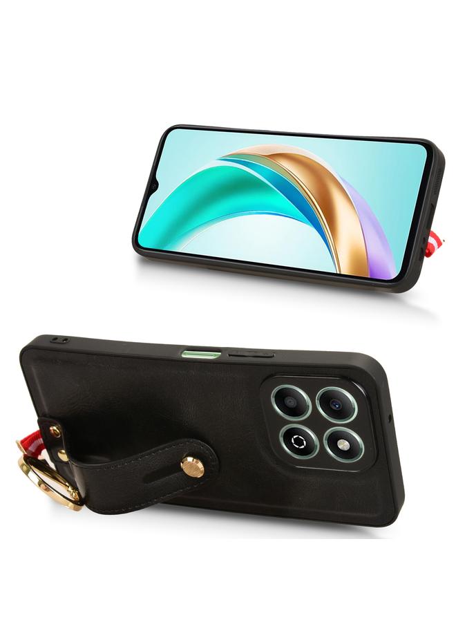 اس-توب جراب هاتف Honor X6b بسوار معصم من الجلد - Image 4