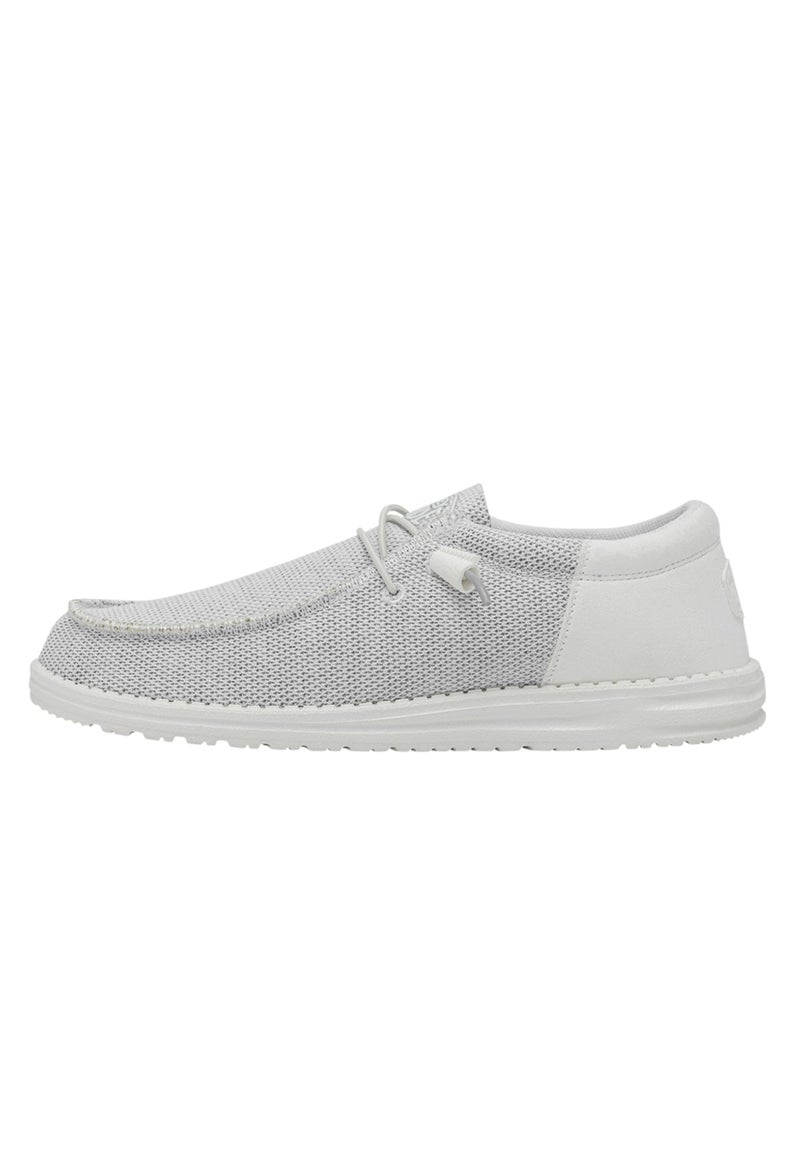 HEYDUDE Men's Wally Funk Mono Ghosted Size 11| Men's Loafers | Men's Slip On Shoes | Comfortable & Light-Weight - Image 1