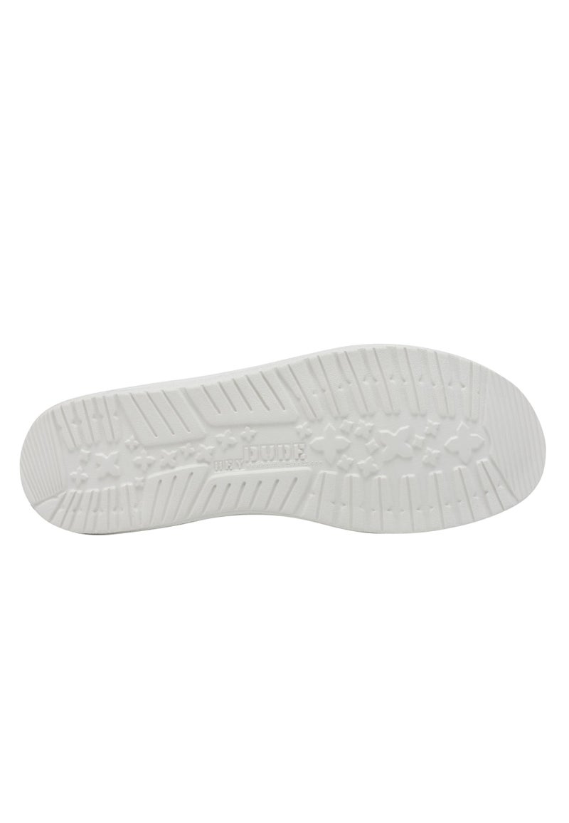 HEYDUDE Men's Wally Funk Mono Ghosted Size 11| Men's Loafers | Men's Slip On Shoes | Comfortable & Light-Weight - Image 5