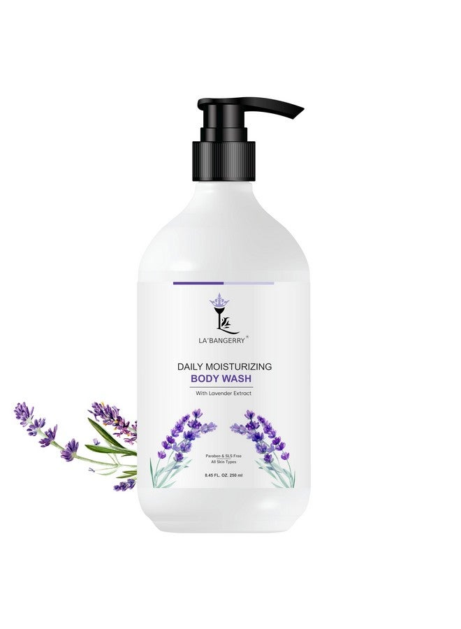 LA'BANGERRY Moisturizing Body Wash For Dry Skin With Lavender Extract, Cleanses And Moisturizes Skin, 250ml - Image 1