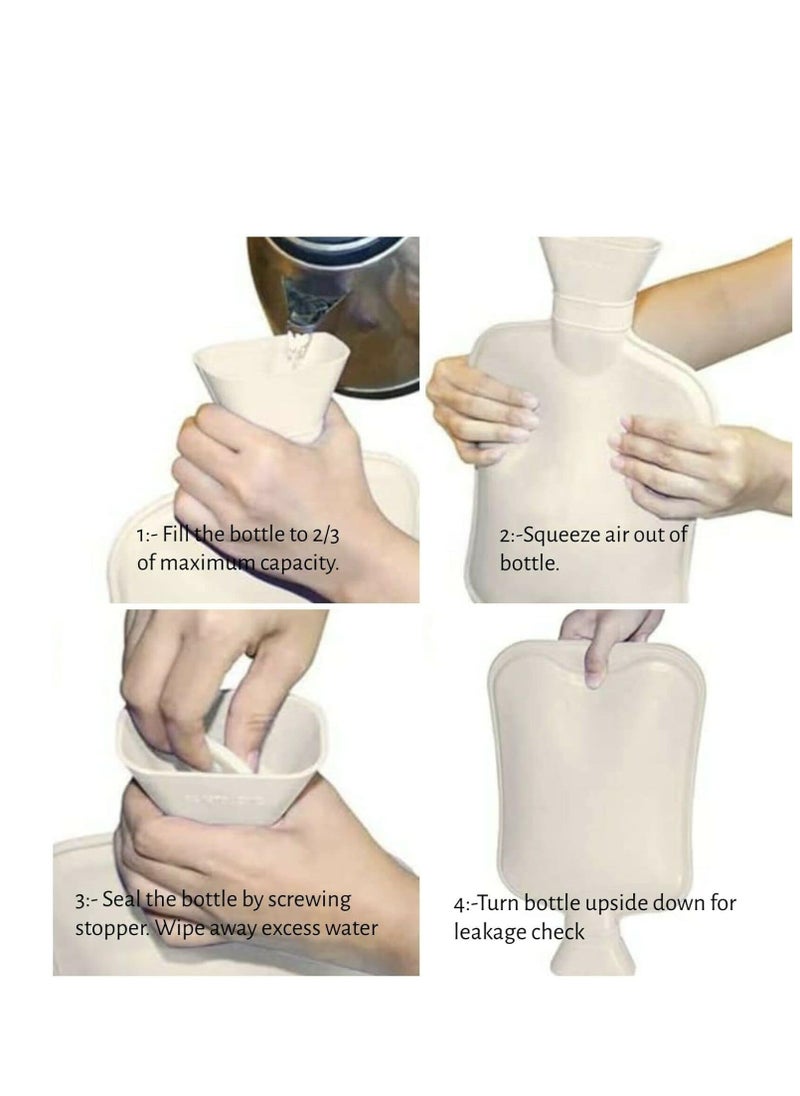 Lifenpure Lifenpure™ Hot Water Bag 2 Liter with Knit Cover  - Image 2