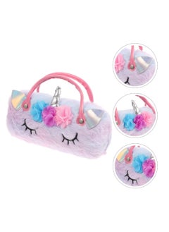 Generic Cute Unicorn Eyeglass Case Portable Sunglasses Pouch with Handle Perfect for Kids and Women Storage Bag  - Image 5
