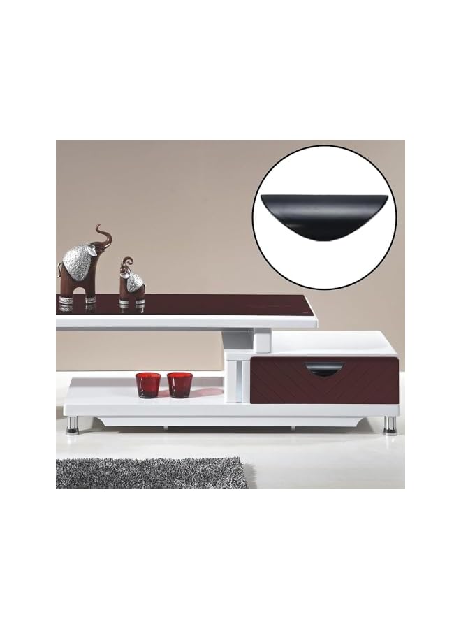 promass Cabinet Pulls,Furniture Hardware Collection, Cabinet Handles, Drawer Pulls, Door Pulls, Kitchen Cupboard Handle, Pack of 4,Black - Image 5