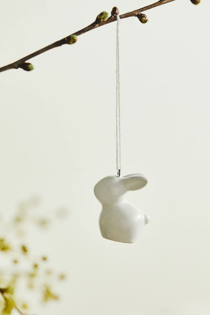 اتش اند ام وعاء فخار على شكل أرنب -عبوة من قطعتين