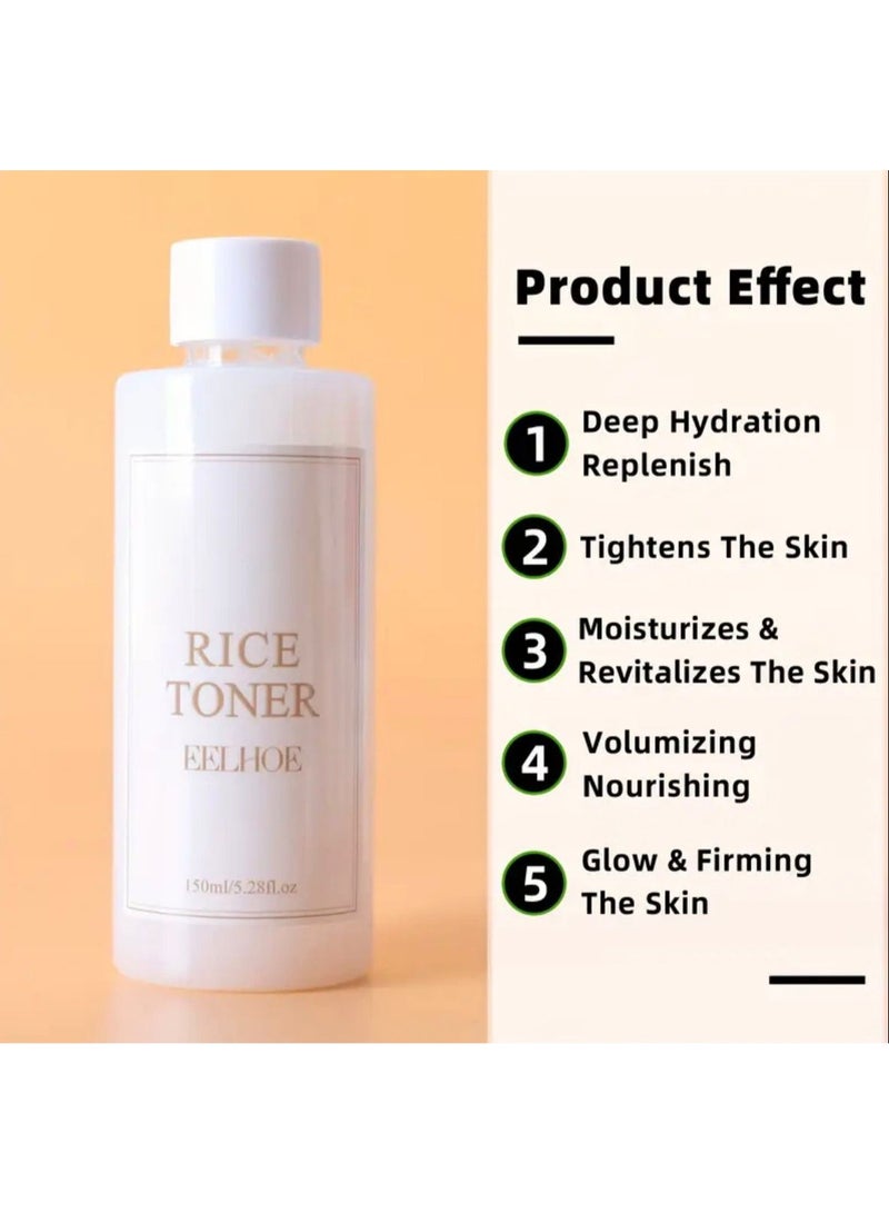 EELHOE Rice Essence Essence, Hydrating and Moisturizing, Lifting, Plumping and Nourishing Skin Toner - Image 4