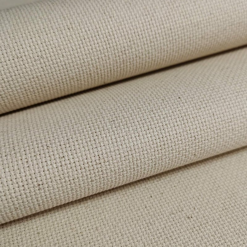 KCS 19" x 28" 18CT Counted Cotton Aida Cloth Cross Stitch Fabric (Natural Oatmeal) - Image 5